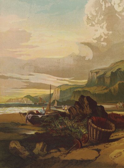 Fishing Boats by English School